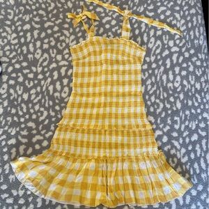 Bow strap dress